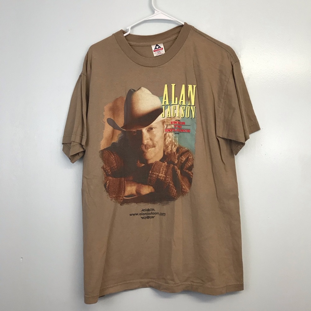 Vintage Alan Jackson tour shirt